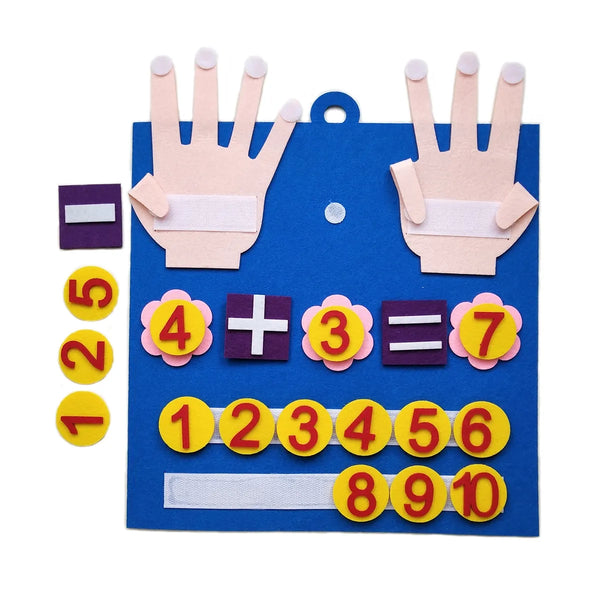 Brinquedo Montessori Matemática - Atividade Educação Infantil 3 a 6 anos
