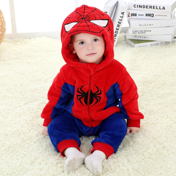 Fantasia Homem-Aranha com Capuz | Tam: 0-36 meses #Unissex #SpiderMan